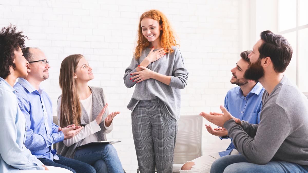 A group of people undergoing therapy at fentanyl rehab in Nashville, TN.