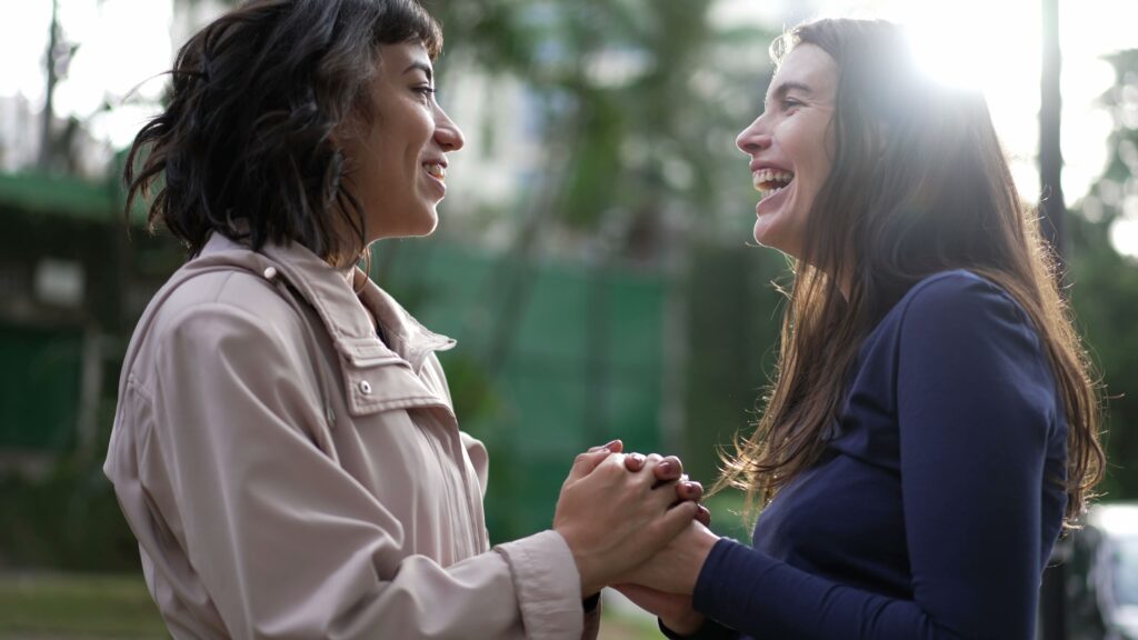 Two women enjoy spiritual healing during rehab near Lebanon, TN